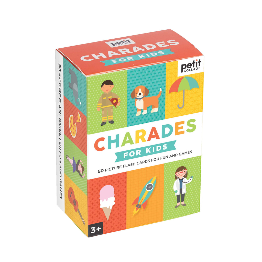 Twig and Feather Charades for kids card game by Petit Collage
