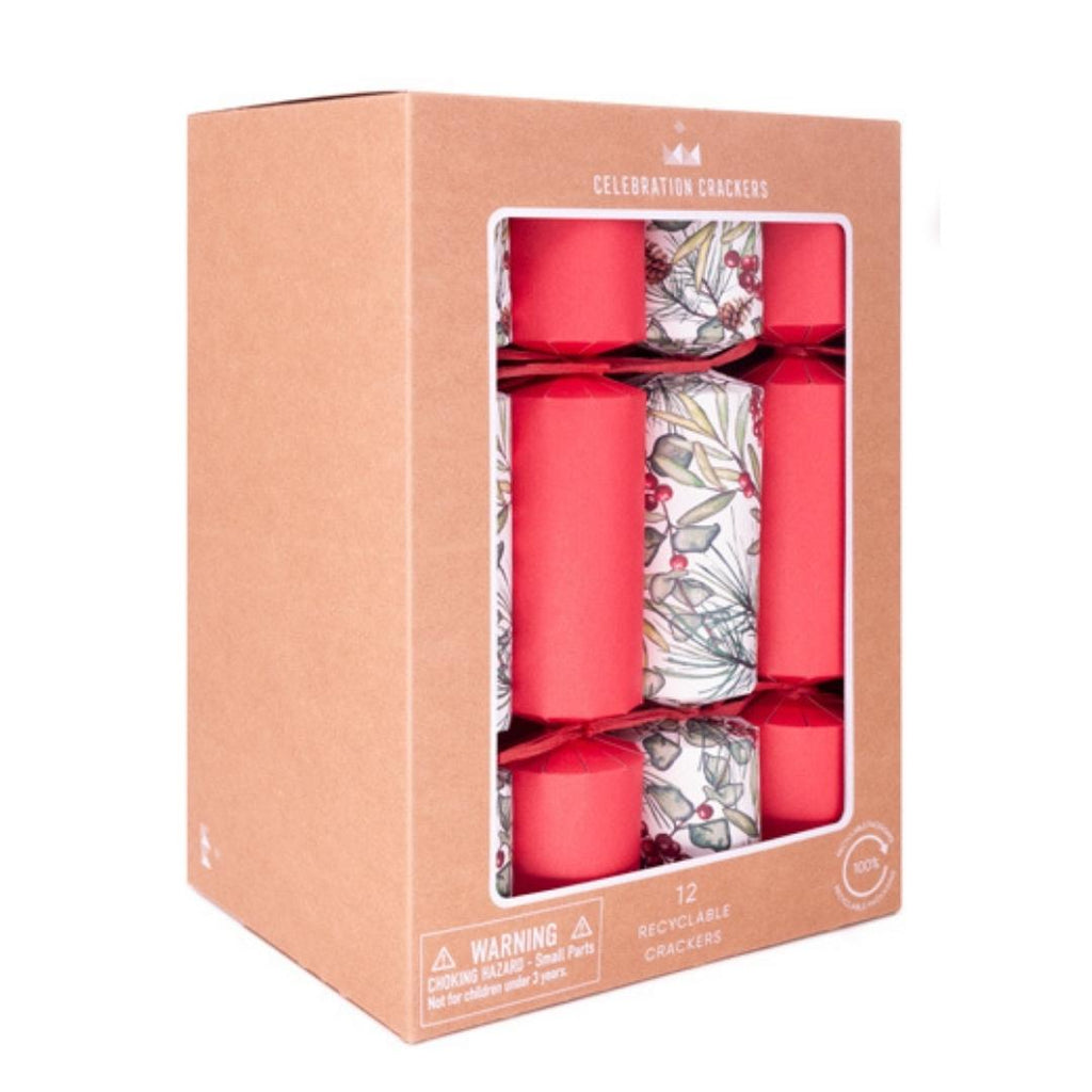 Twig and Feather Christmas sprig christmas crackers 12pk by Heart and Soul