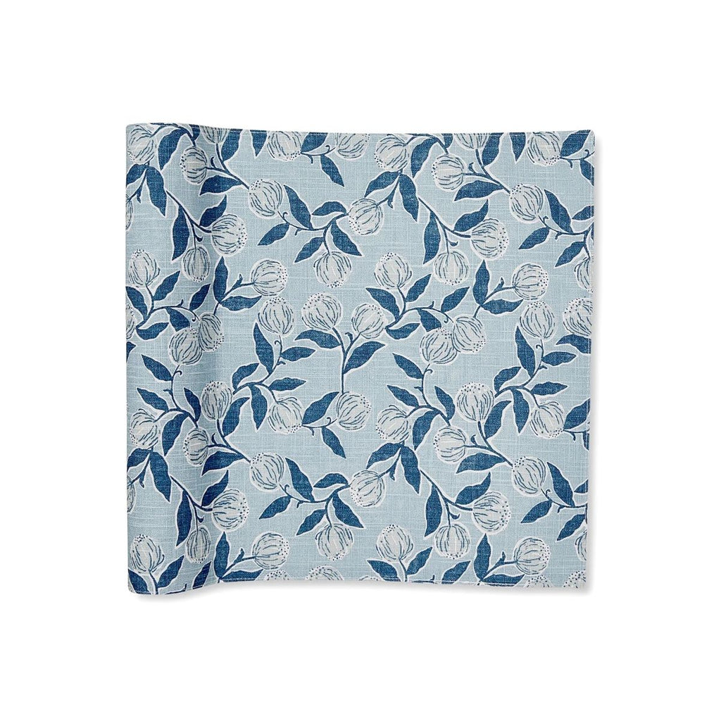 Twig and Feather layla blue table runner by Madras Link