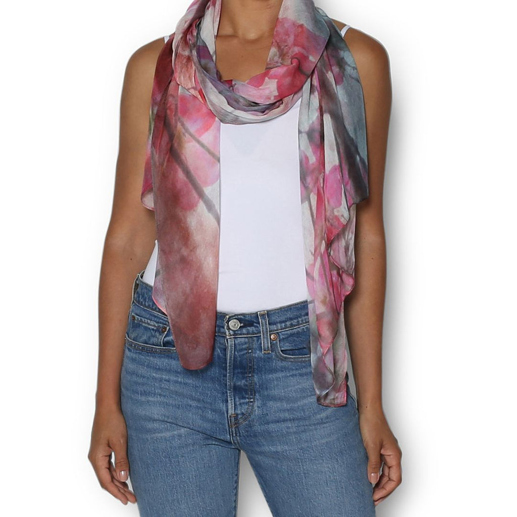 Twig and Feather Scarf Sweet Spring by The Artists Label
