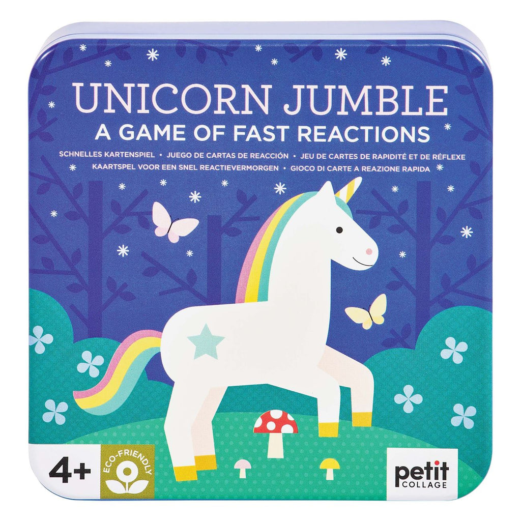 Twig and Feather Unicorn Jumble Card game by Petit Collage