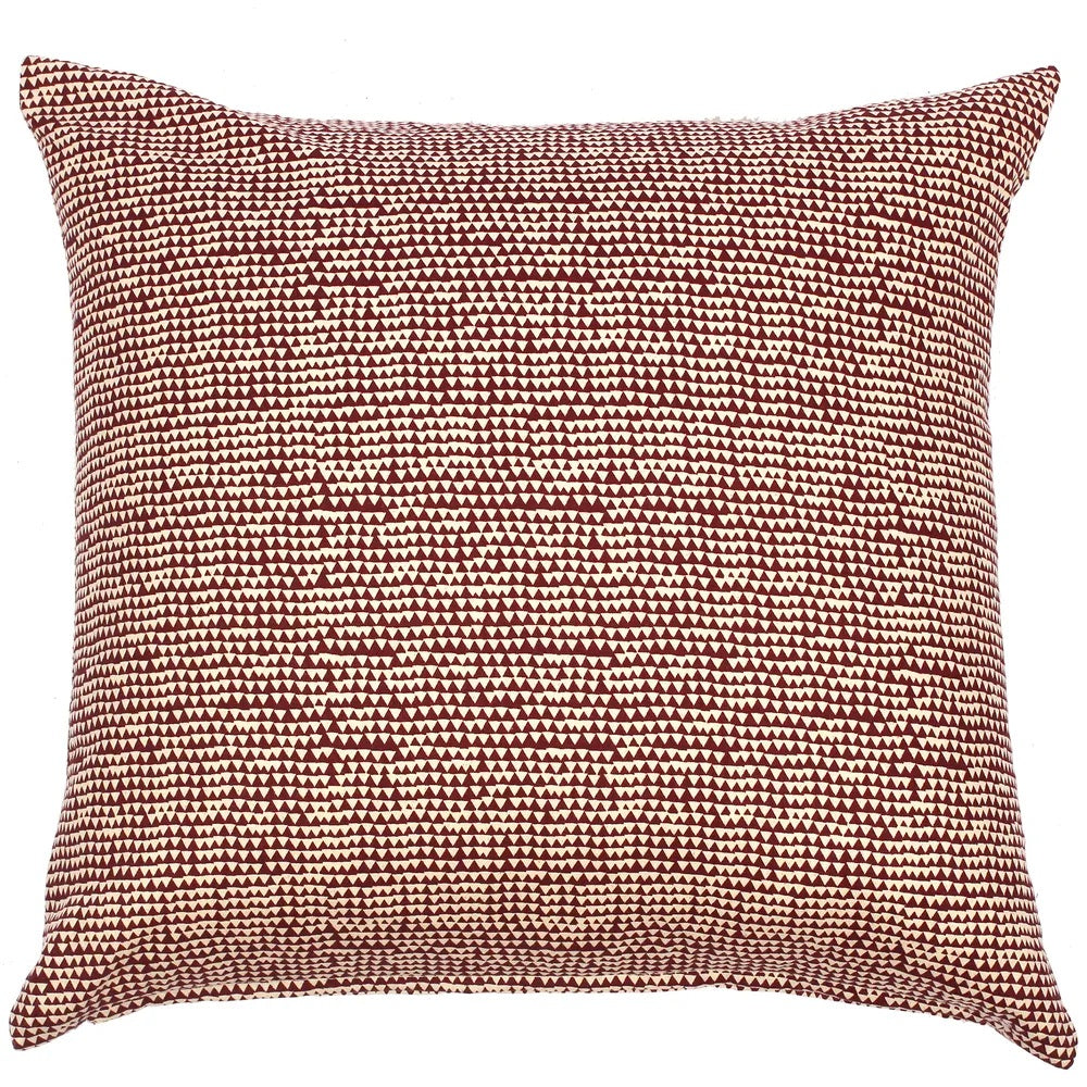 Twig and Feather cushion cairo ruby 50cm x 50cm by Raine and Humble