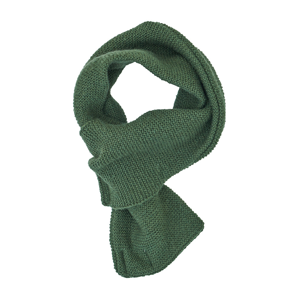 Twig and Feather slip through scarf emerald green by Annabel Trends
