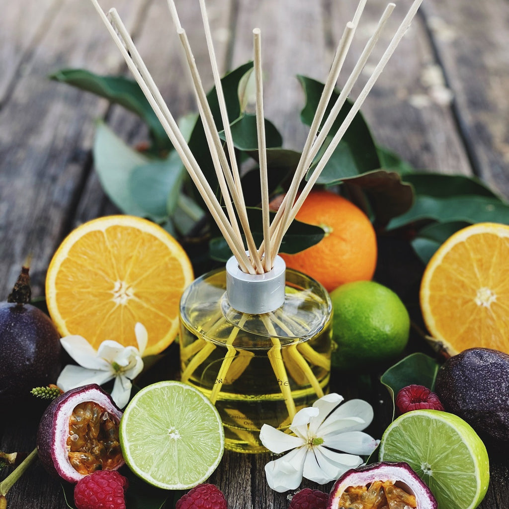 Twig and Feather Fragrance diffuser - Passionfruit, Lime and Orange