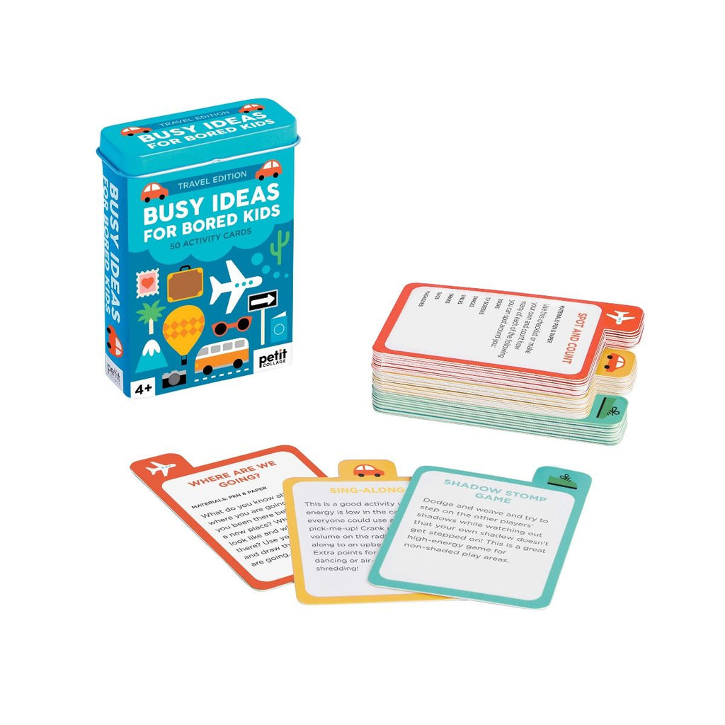 Game – Busy Ideas for Bored Kids – Travel Edition - 50 Activity Cards