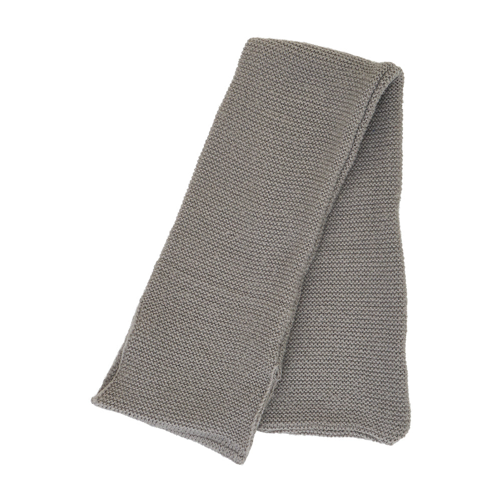 Knit Scarf – Slip Through - Grey