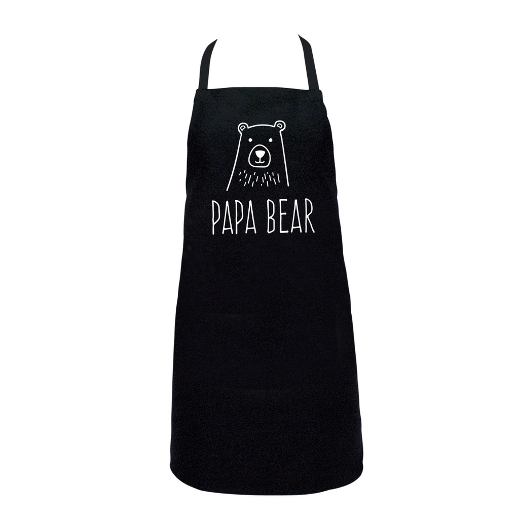 Twig and Feather apron papa bear