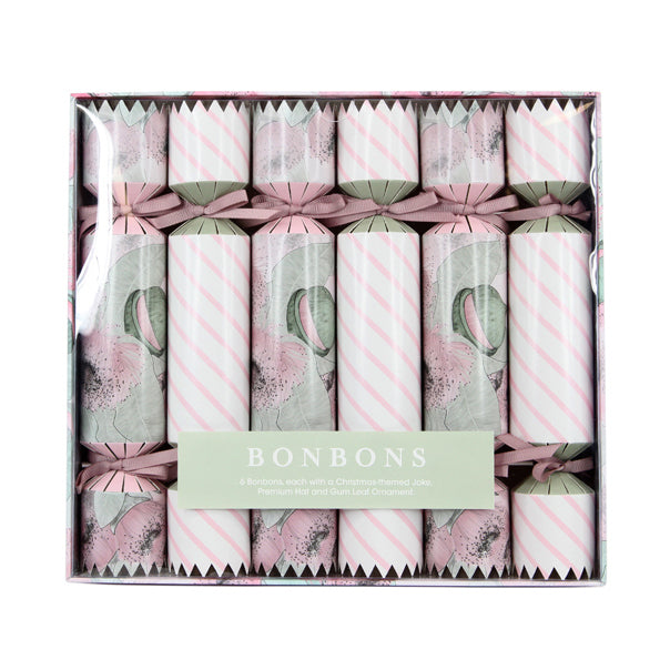 Twig and Feather bonbons christmas crackers australian gum leaf