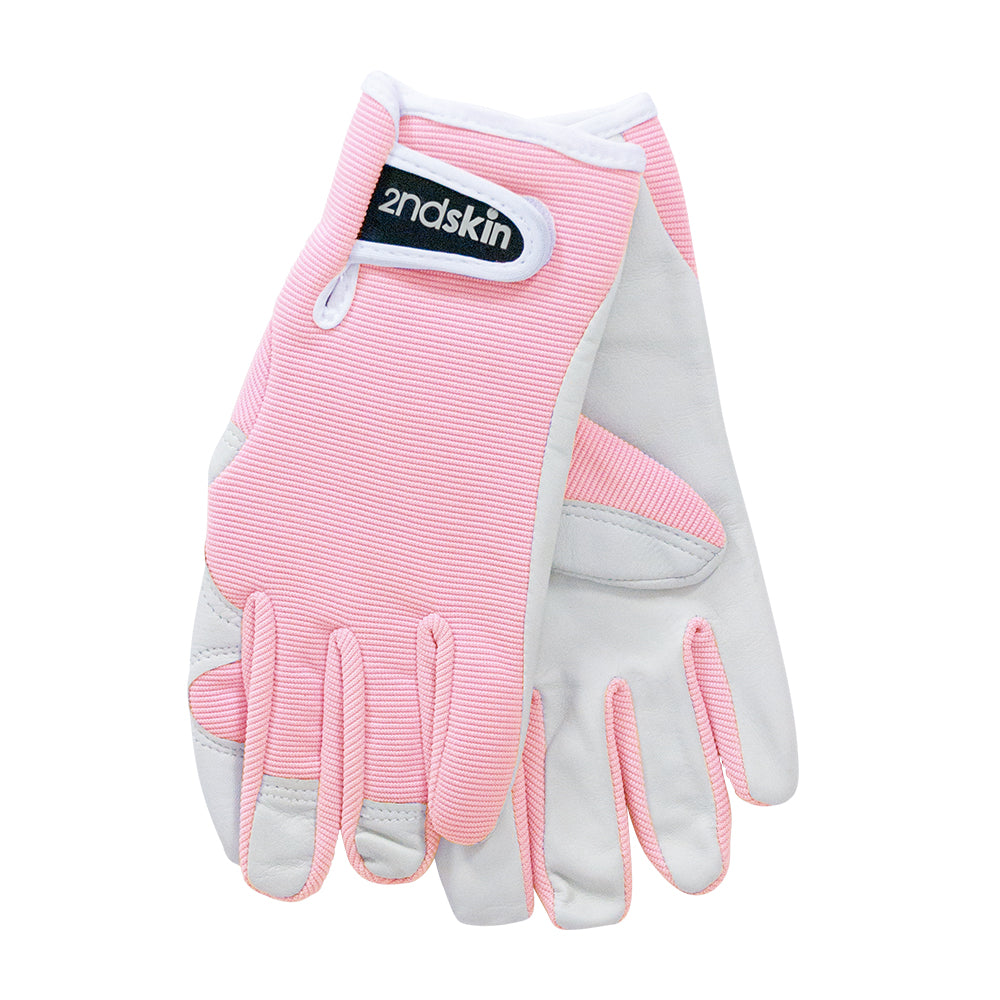 Twig-and-feather-gardening-gloves-goat-leather-pink-large