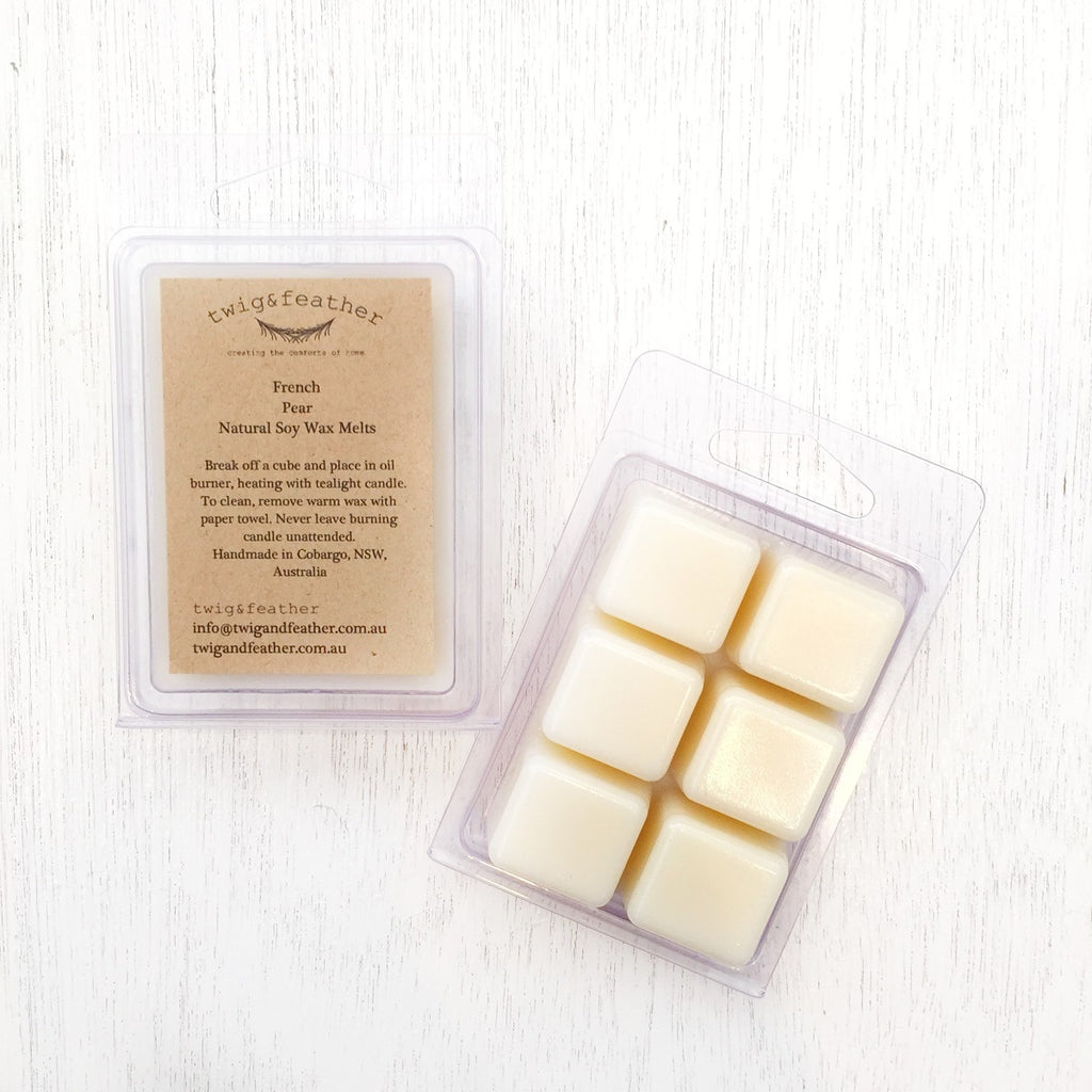 Twig-and-feather-soy-wax-melts-french-pear