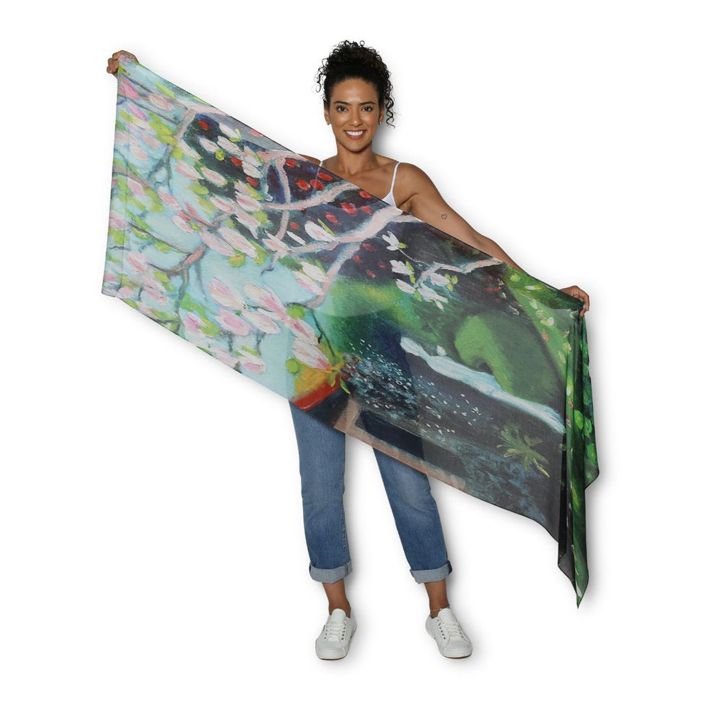 The Artist’s Label Scarf – Fifth Ave