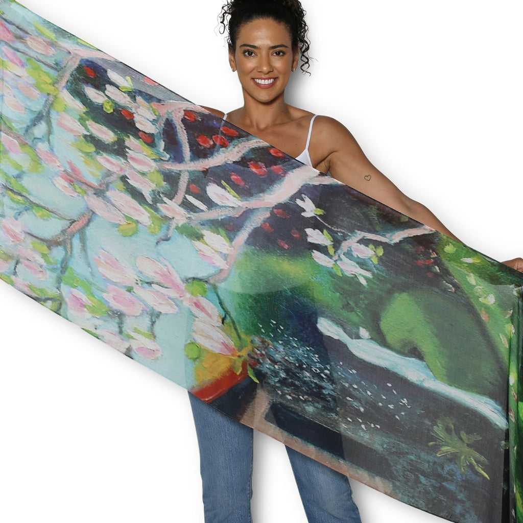 The Artist’s Label Scarf – Fifth Ave