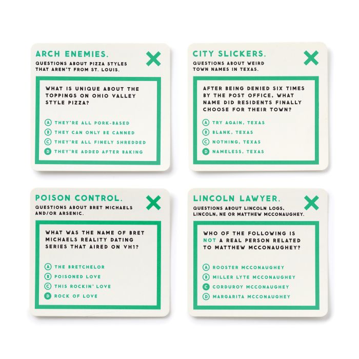 Twig and Feather Game - Incredibly Pointless trivia - by Brass Monkey