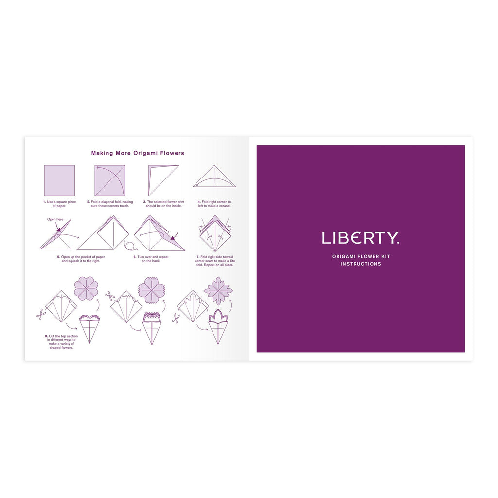 Twig and Feather - Liberty of London Origami Flower Kit
