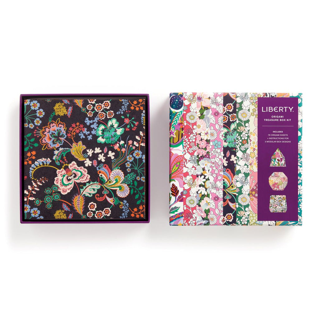 Origami Treasure Box Kit - Liberty London - Twig and Feather | Twig and ...