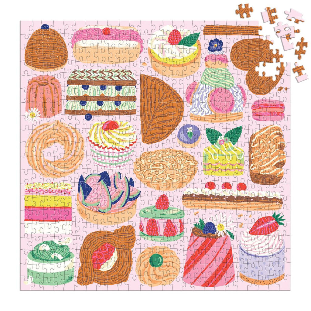 Twig and Feather: Sweet Confections 500 piece puzzle by Galison