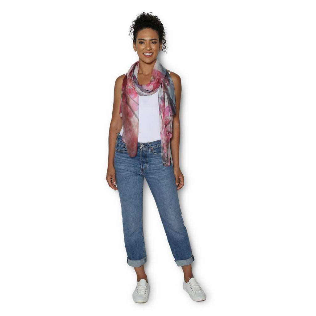 The Artist’s Label Scarf – Sweet Spring