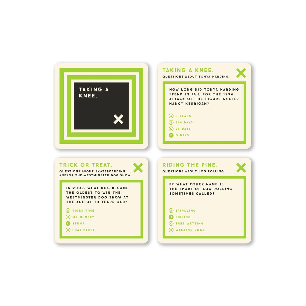 Twig and Feather: game - weird sports trivia by Brass Monkey