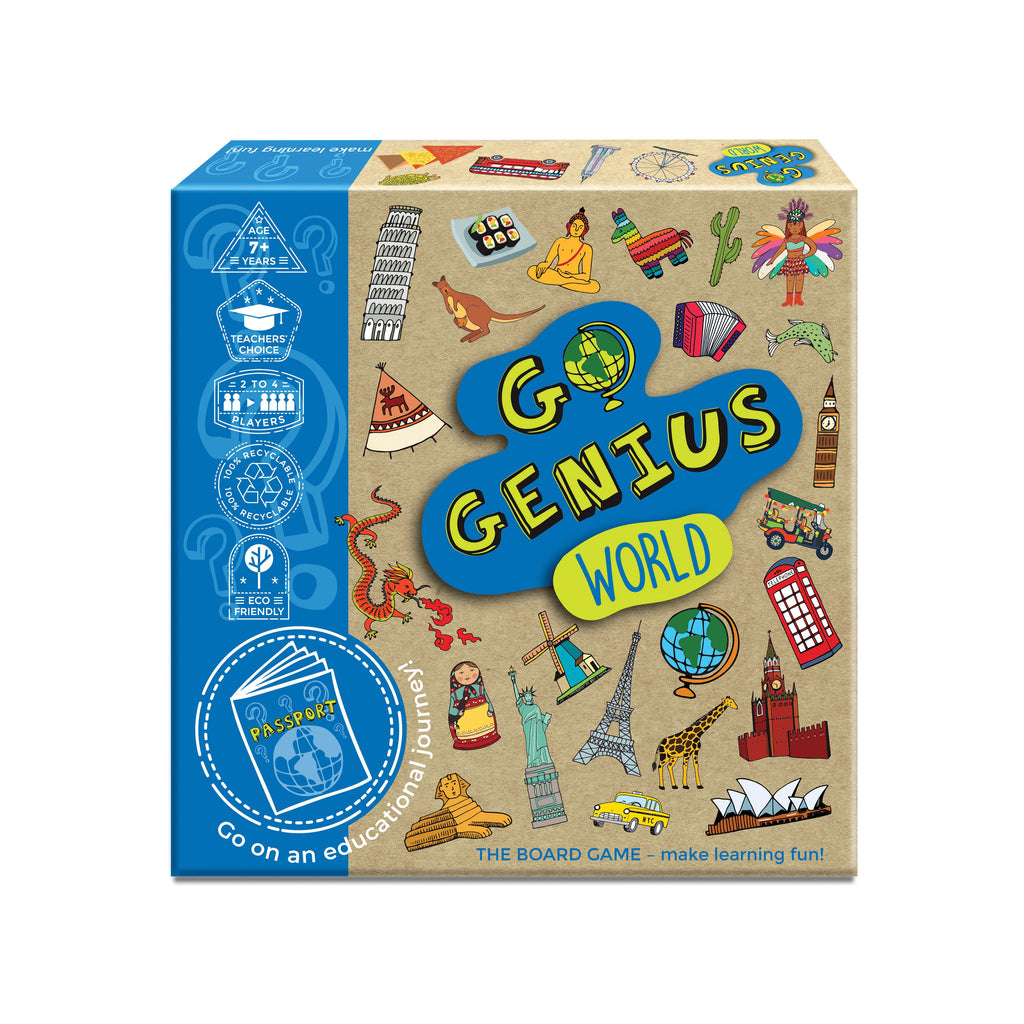 Twig and Feather Go Genius board game world