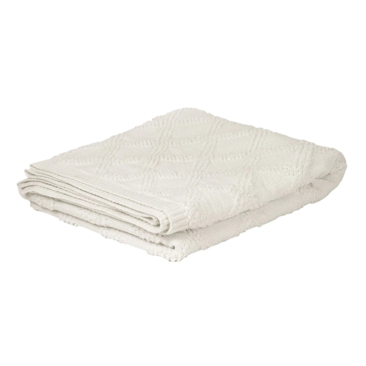 Otway – Throw Rug – White – 130cm x 150cm - Twig and Feather | Twig and ...