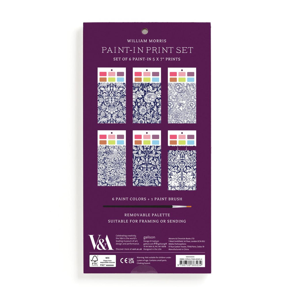 Paint-in Set - William Morris