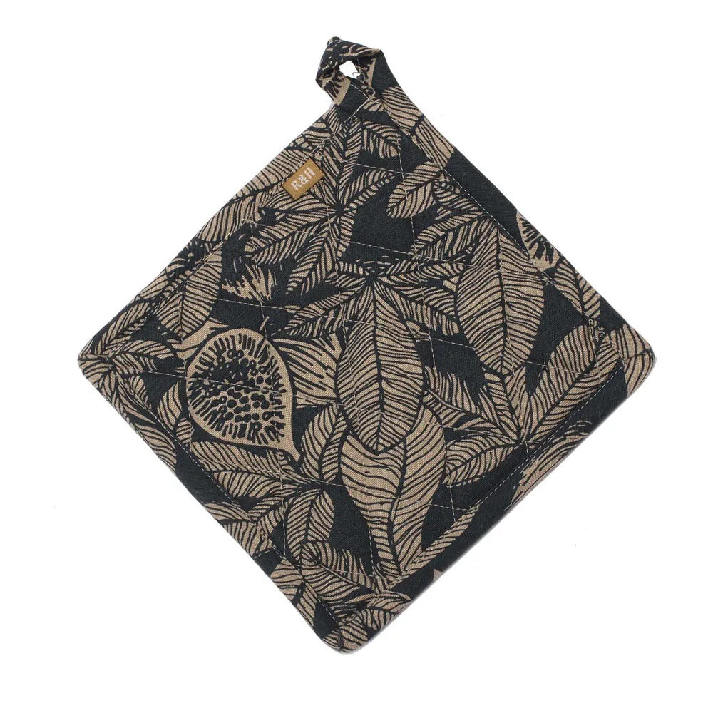 Twig and Feather Fig tree pot holder dark slate by Raine & Humble