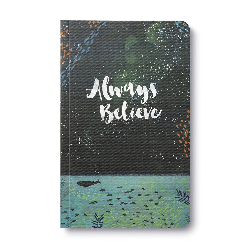 Twig and Feather write now journal - always believe