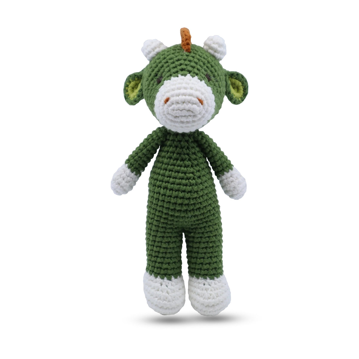Dinosaur – Mini Toy Rattle - Twig and Feather | Twig and Feather