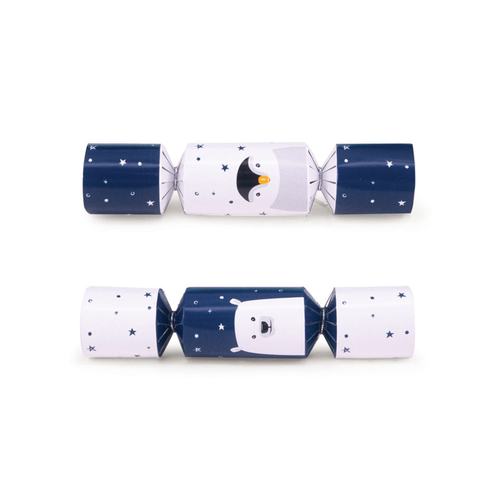 Christmas Crackers – Mini – Penguin & Polar Bear – 8pk