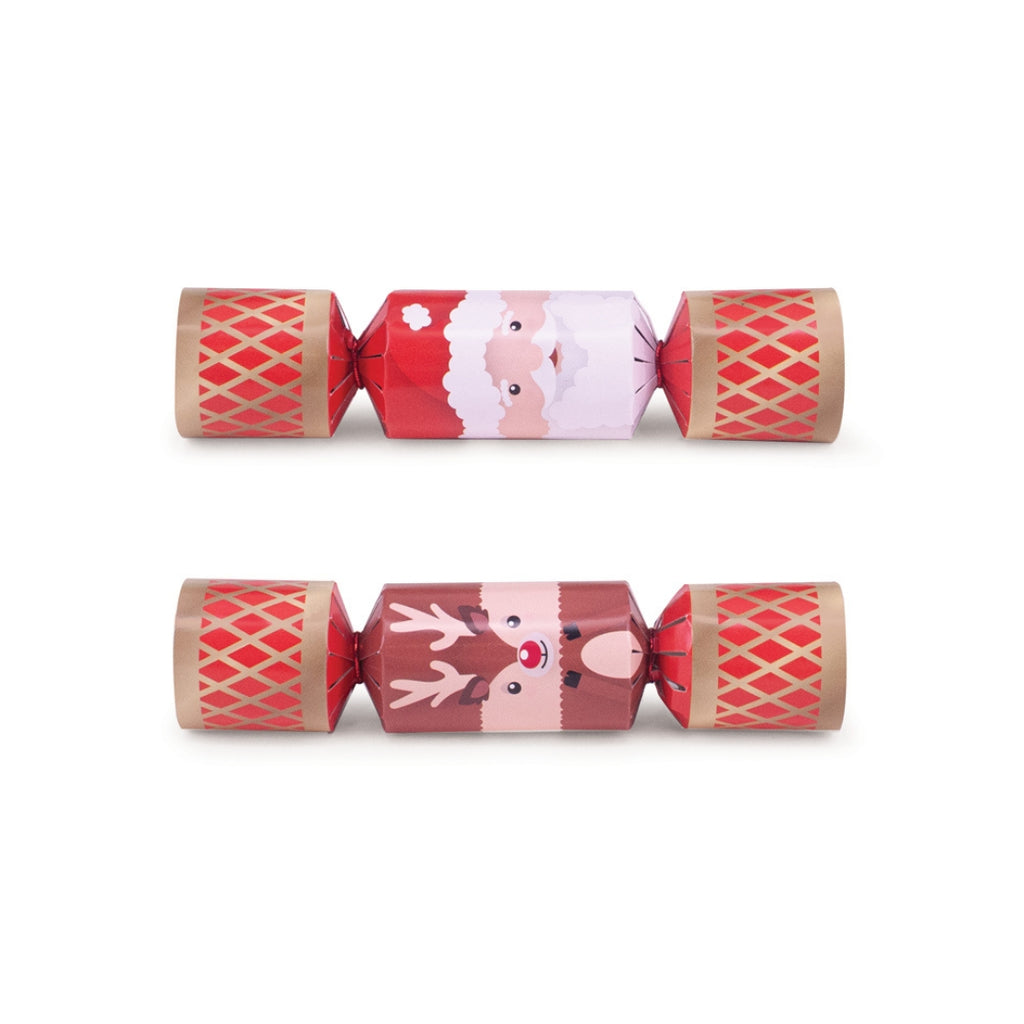 Christmas Crackers – Mini – Santa & Reindeer – 8pk