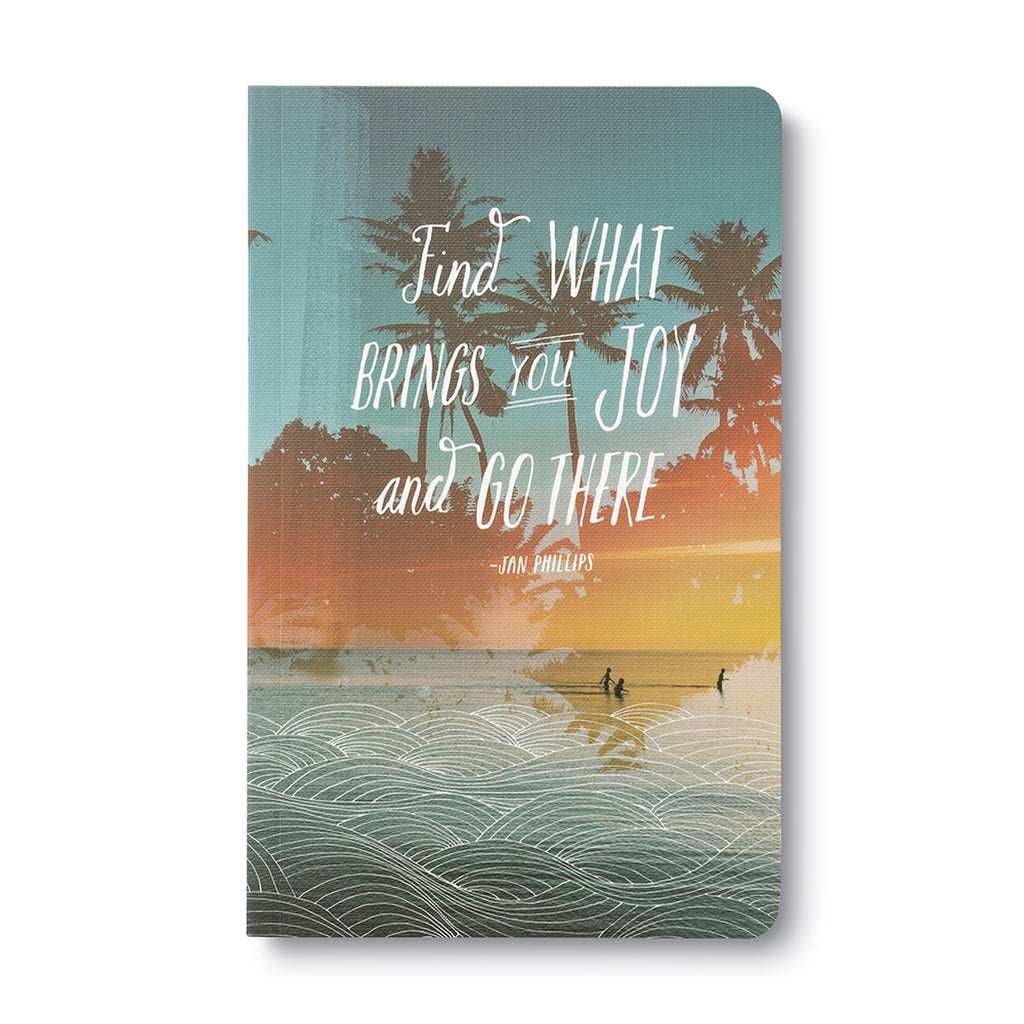 Twig and Feather write now journal - find what brings you joy and go there