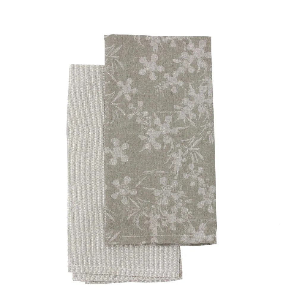 Myrtle - Tea Towel - 2pk – Sage Green