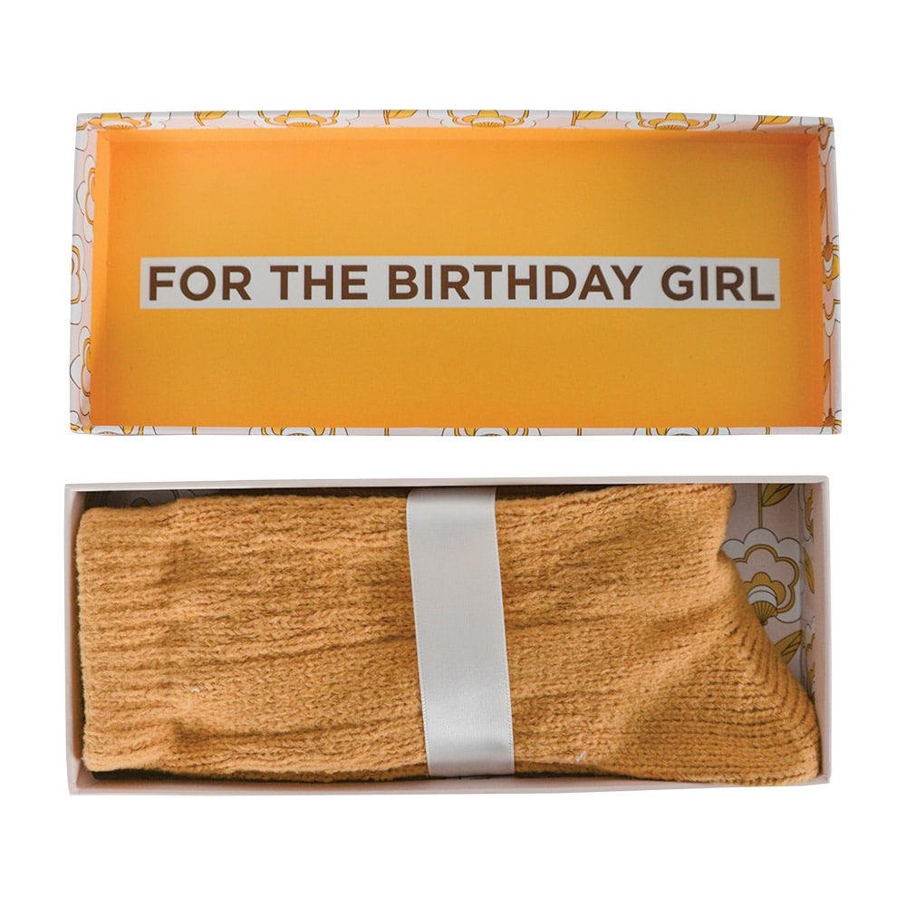 Boxed Socks – Happy Birthday – 1 Pair
