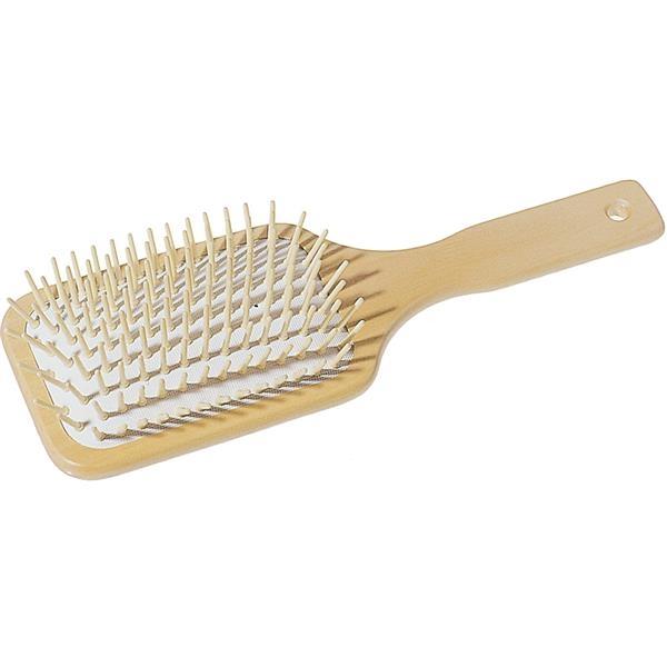 Twig and Feather paddle hair brush maplewood