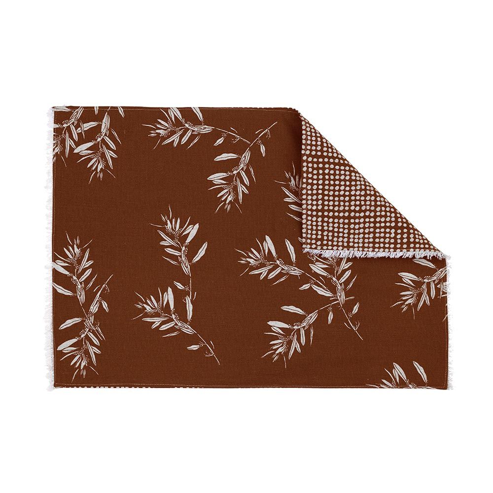 Twig-and-feather-placemat-4pk-olive-leaf-cotswolds-terracotta-orange